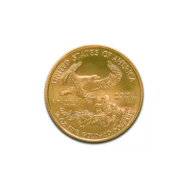 2008 American Gold Eagle 22K Yellow Gold 1/4 oz Coin Image 2 Raleigh Diamond Fine Jewelry Raleigh, NC
