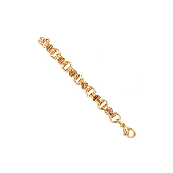 Tiffany and Co. 14k Yellow Gold Link Bracelet Image 3 Raleigh Diamond Fine Jewelry Raleigh, NC
