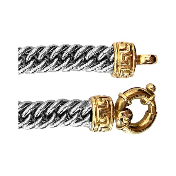 Estate 18K Yellow Gold & Platinum 8