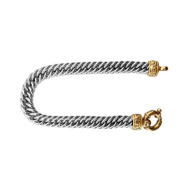 Estate 18K Yellow Gold & Platinum 8