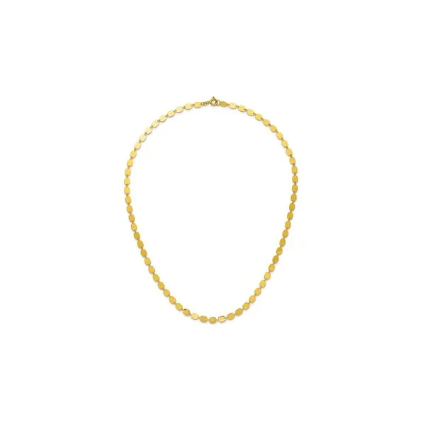 14K Yellow Gold Leslie's Mirror Link 19