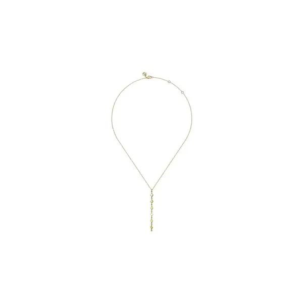 14K Yellow Plain Gold 17.5