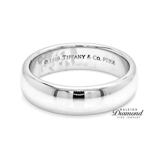 Estate Tiffany & Co. 6mm Platinum Wedding Band Raleigh Diamond Fine Jewelry Raleigh, NC