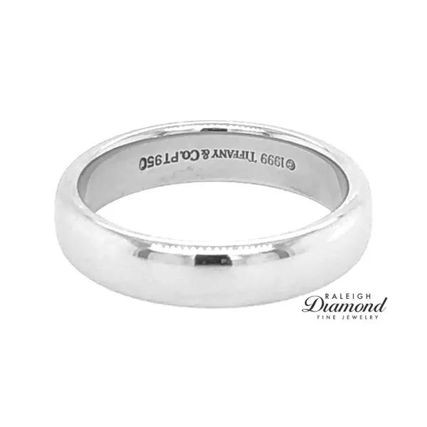 Estate Tiffany & Co. Platinum Men's Wedding Band Raleigh Diamond Fine Jewelry Raleigh, NC