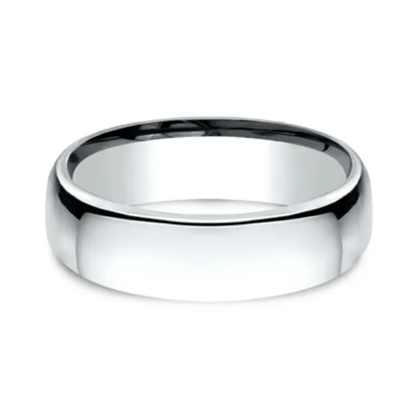 Platinum 6.5mm EuroComfort Fit Plain Band Size 9 Raleigh Diamond Fine Jewelry Raleigh, NC