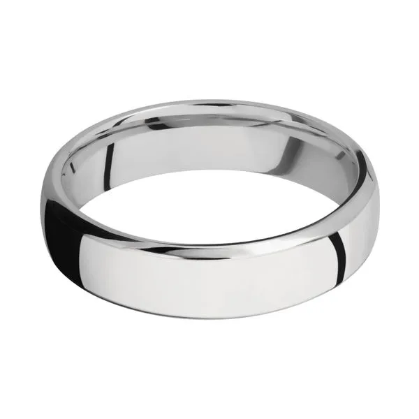 Cobalt Chrome Domed 6mm Band with Satin Finish Size 11 Raleigh Diamond Fine Jewelry Raleigh, NC