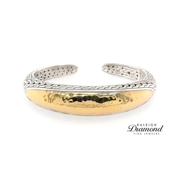 Estate John Hardy 22K Yellow Gold & Silver 