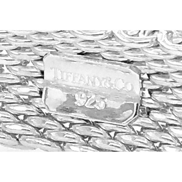 Tiffany and Co. Summerset Sterling Silver Mesh Bracelet Image 4 Raleigh Diamond Fine Jewelry Raleigh, NC