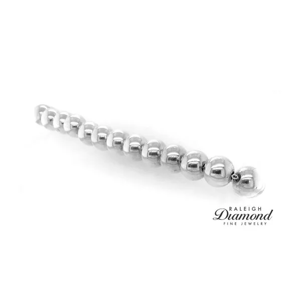 Tiffany and Co. Sterling Silver Large Bead Bracelet Image 2 Raleigh Diamond Fine Jewelry Raleigh, NC