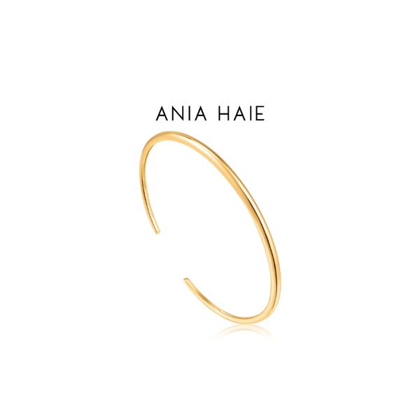 Ania Haie 14K Yellow Gold Plated Sterling Silver Luxe Cuff Bracelet Raleigh Diamond Fine Jewelry Raleigh, NC
