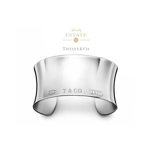 Estate Designer Tiffany & Co. Sterling Silver 1837 Med 6