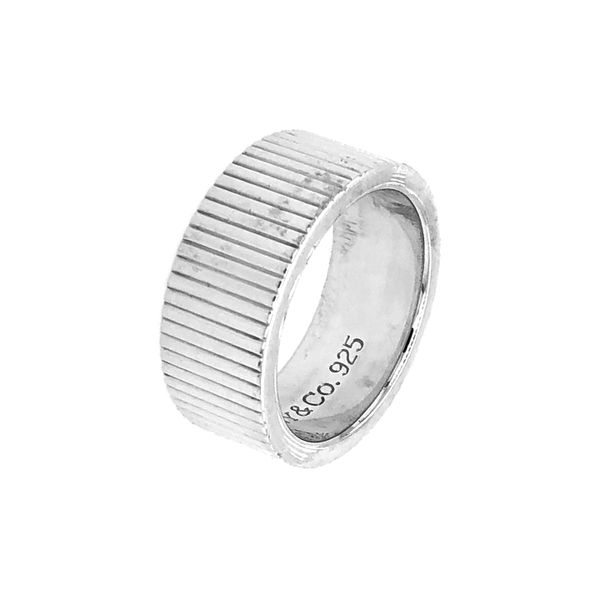 Tiffany and Co. Cigar Band in Sterling Silver Image 2 Raleigh Diamond Fine Jewelry Raleigh, NC