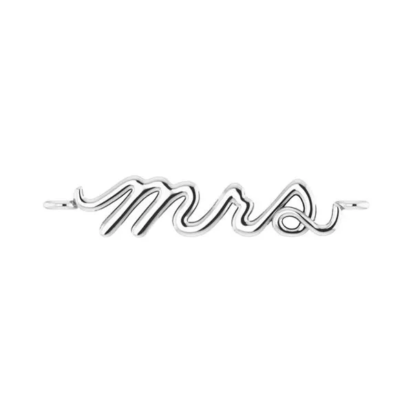 Sterling Silver 17.2x3.3mm Polished 