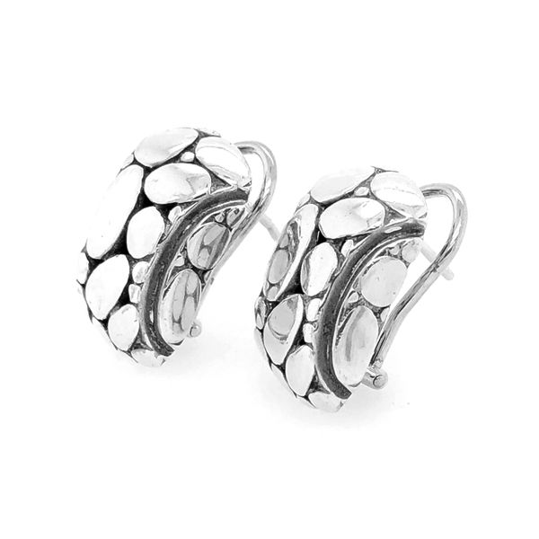 John Hardy Kali Sterling Silver Earrings Image 2 Raleigh Diamond Fine Jewelry Raleigh, NC