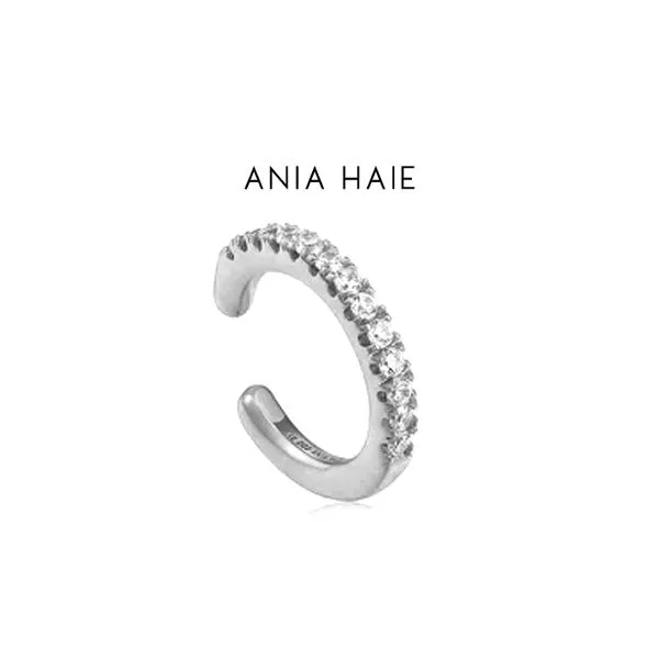 Ania Haie Sterling Silver Yellow Gold Plated Glamour Ear Cuff Raleigh Diamond Fine Jewelry Raleigh, NC