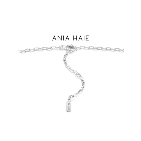 Ania Haie Sterling Silver Rope Disc Necklace Image 3 Raleigh Diamond Fine Jewelry Raleigh, NC