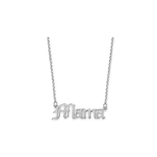 Rhodium Plated 