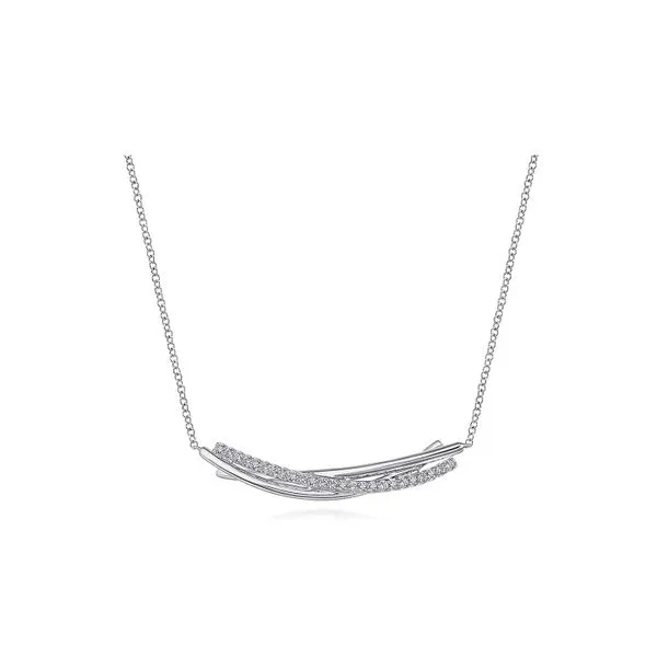 925 Sterling 0.31tc White Sapphire Bar 17.5 in Raleigh Diamond Fine Jewelry Raleigh, NC