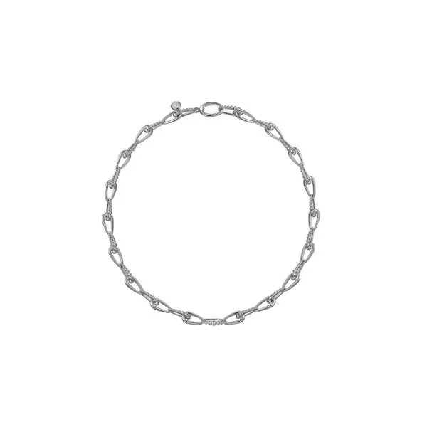 925 Sterling Oval Link Chain 16