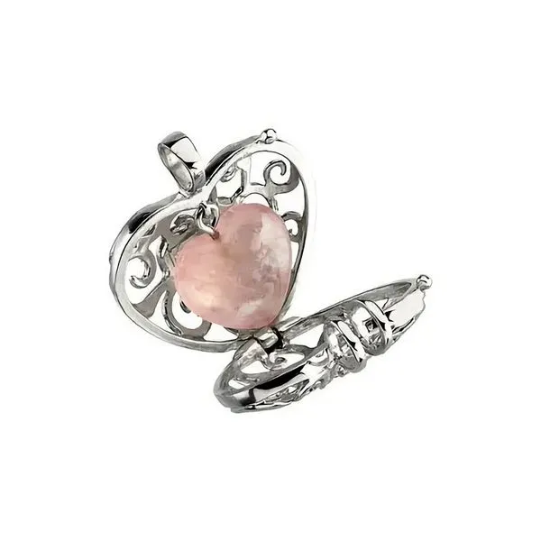 Sterling Silver Natural Rose Quartz 