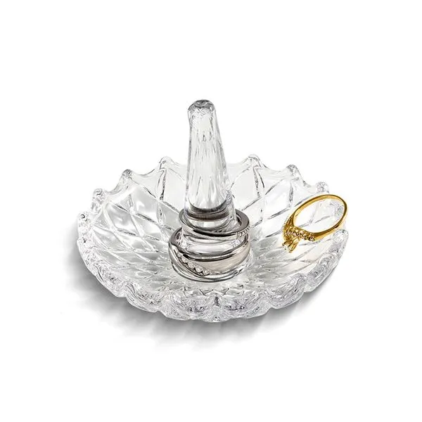 Round Glass Ring Holder Image 2 Raleigh Diamond Fine Jewelry Raleigh, NC