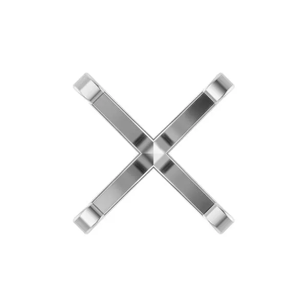 14K White Gold 9.1-9.7mm 4-Prong Low Peg Setting 9.5mm Image 2 Raleigh Diamond Fine Jewelry Raleigh, NC