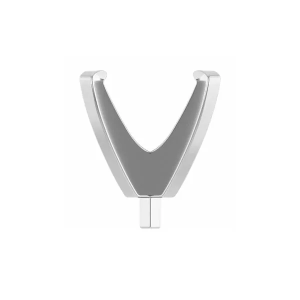 14K White Gold 9.1-9.7mm 4-Prong Low Peg Setting 9.5mm Raleigh Diamond Fine Jewelry Raleigh, NC