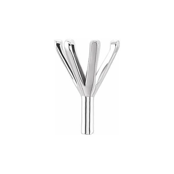14K White Gold 4.5 mm Round 7-Prong Peg Setting for Trim Plates Raleigh Diamond Fine Jewelry Raleigh, NC
