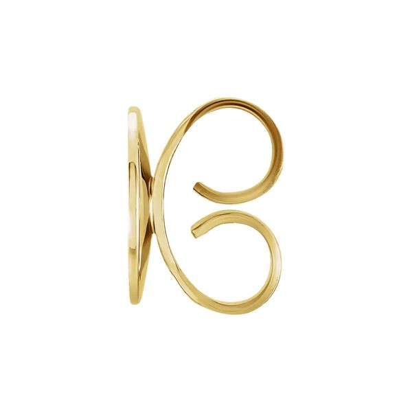 14K Yellow Gold 6.0 mm Earring Backs Set Raleigh Diamond Fine Jewelry Raleigh, NC