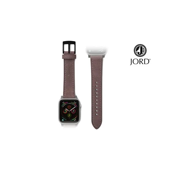 Jord 20mm Leather Band Speckled Rose 42mm/44mm for Apple Watch Raleigh Diamond Fine Jewelry Raleigh, NC