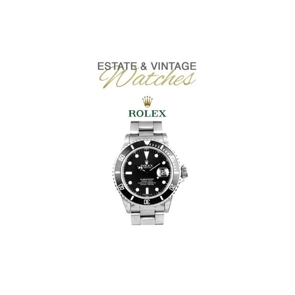Estate Rolex 1978 Submariner 40mm Automatic Movement Raleigh Diamond Fine Jewelry Raleigh, NC