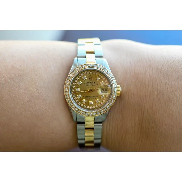 Estate Rolex 28mm Ladies Watch 18K Yellow Gold Oyster Perpetual Automatic Model #6916 Image 2 Raleigh Diamond Fine Jewelry Raleigh, NC