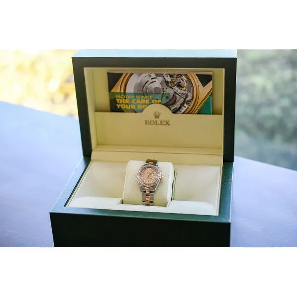 Estate Rolex 28mm Ladies Watch 18K Yellow Gold Oyster Perpetual Automatic Model #6916 Image 4 Raleigh Diamond Fine Jewelry Raleigh, NC