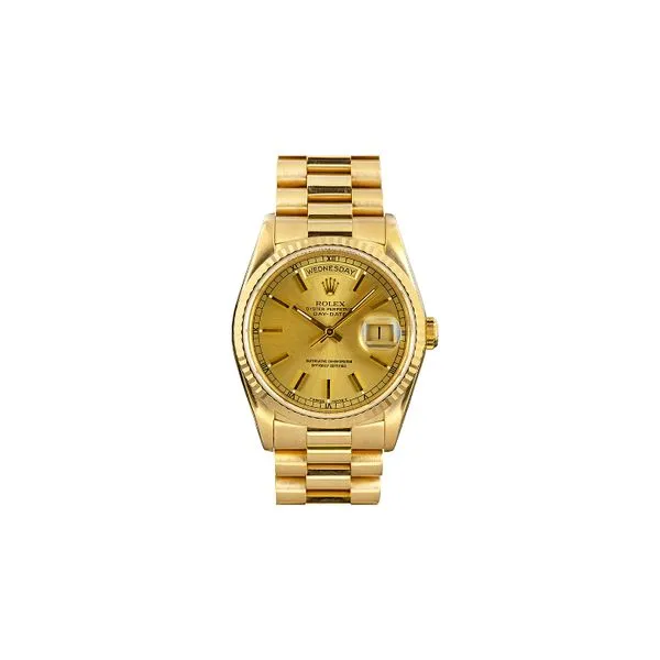 Estate Rolex 1996 President Model #18238 Image 2 Raleigh Diamond Fine Jewelry Raleigh, NC