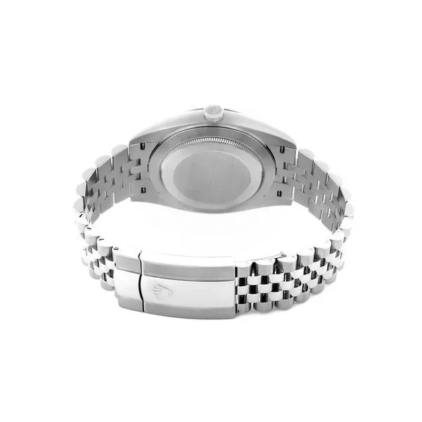 Rolex M#126344 Datejust 41mm Black Diamond Dial Jubilee Bracelet S#4081Q1D9 Men's Watch Image 3 Raleigh Diamond Fine Jewelry Raleigh, NC