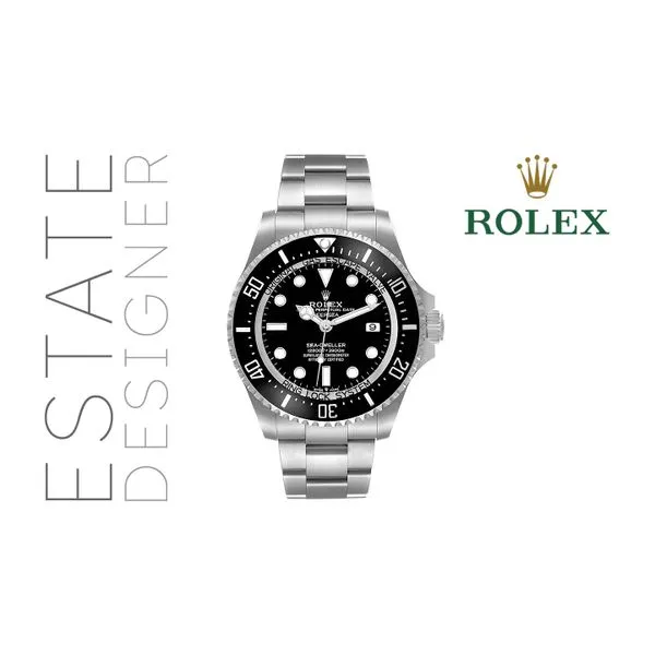 Estate ROLEX 44mm Sea-Dweller 136660 Automatic 2023 Oyster Steel Watch - UNWORN with Sticker Raleigh Diamond Fine Jewelry Raleigh, NC