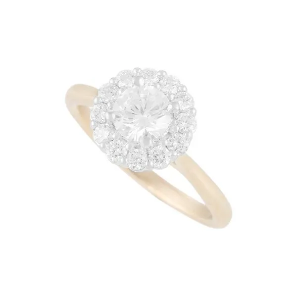 Yellow Gold Diamond  Engagement Ring Rasmussen Diamonds Mount Pleasant, WI