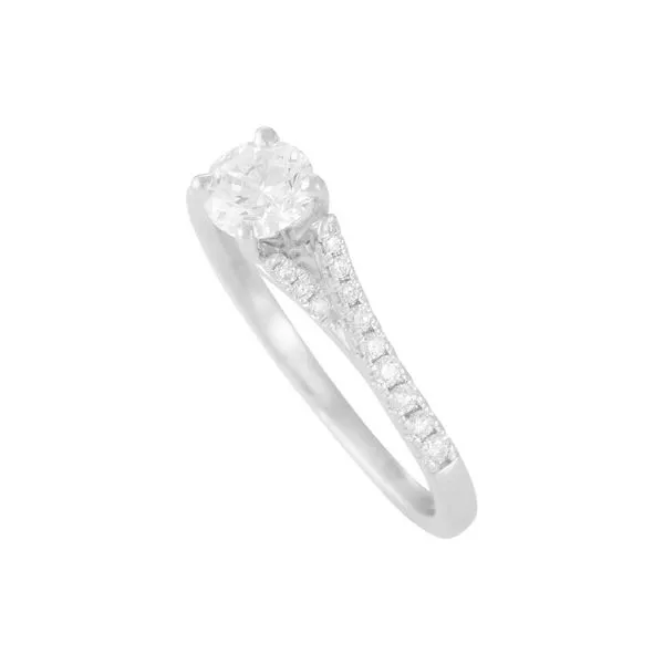 White Gold Diamond Engagement Ring Rasmussen Diamonds Mount Pleasant, WI