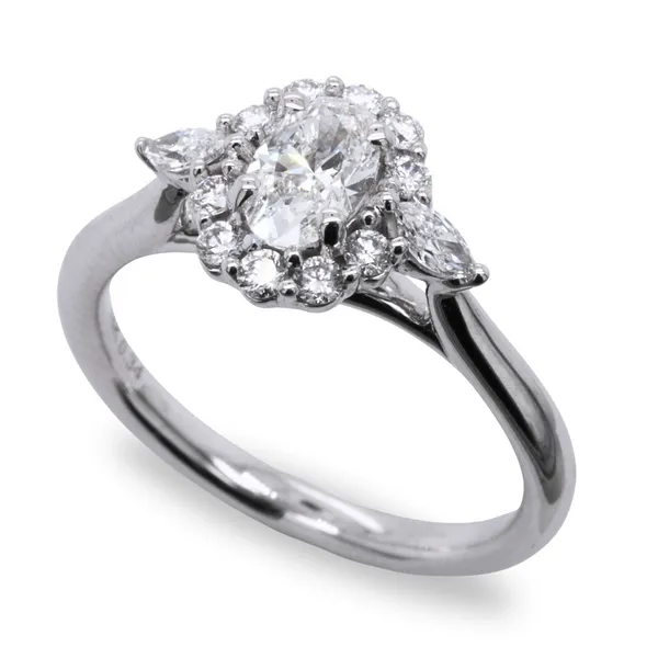 0.51 CT Oval Diamond Engagement Ring Rasmussen Diamonds Mount Pleasant, WI