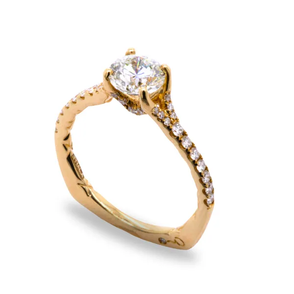 0.91 CT Round Diamond Engagement Ring Rasmussen Diamonds Mount Pleasant, WI