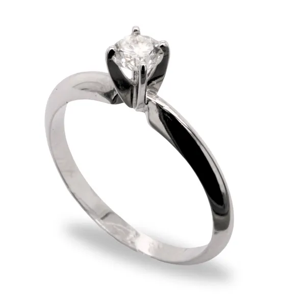 1/3 CT Solitaire Diamond Engagement Ring Rasmussen Diamonds Mount Pleasant, WI