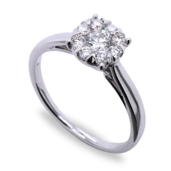 0.76 CT Diamond Cluster Ring Rasmussen Diamonds Mount Pleasant, WI