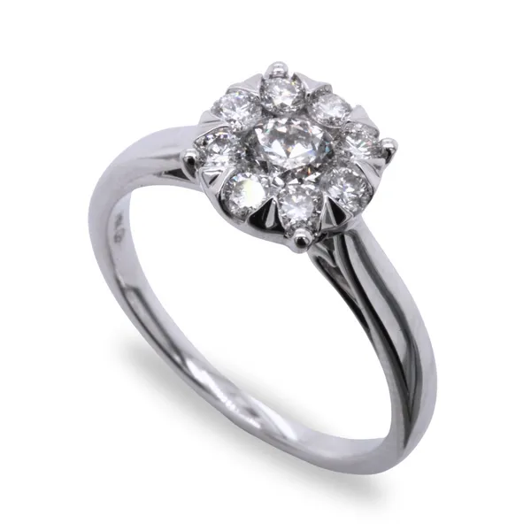 0.76 CT Diamond Cluster Ring Rasmussen Diamonds Mount Pleasant, WI