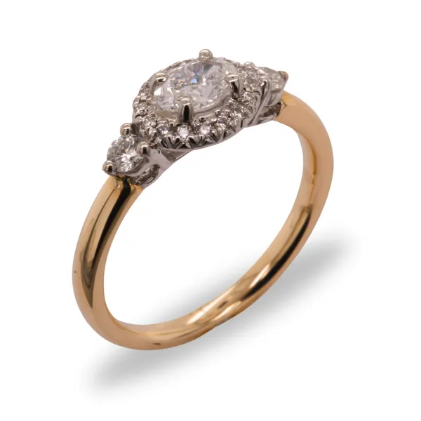 0.65CTW Diamond Engagement Ring