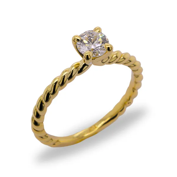 0.50 CT Diamond Solitaire Ring