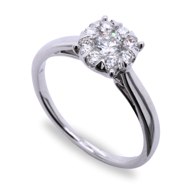 0.76 CT Diamond Cluster Ring Rasmussen Diamonds Mount Pleasant, WI