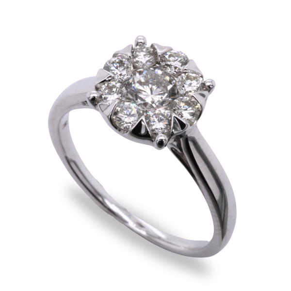 1.02 CT Diamond Cluster Ring Rasmussen Diamonds Mount Pleasant, WI