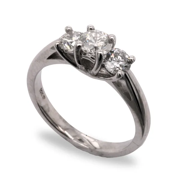 White Gold Diamond Anniversary Ring Rasmussen Diamonds Mount Pleasant, WI