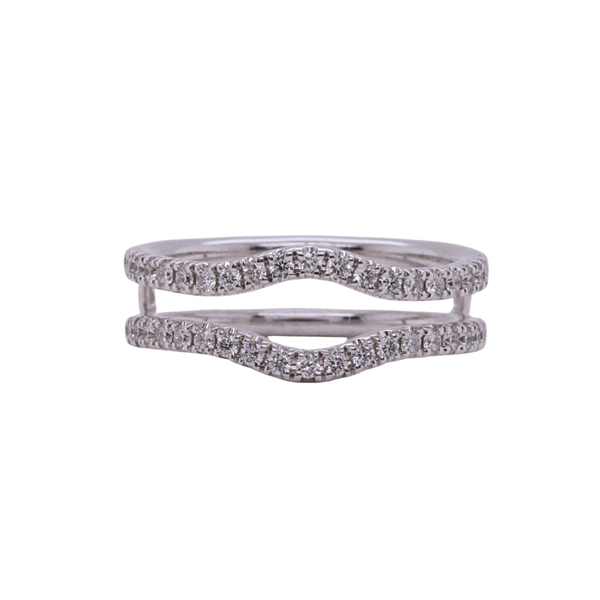0.55 CT Curved Diamond Guard Rasmussen Diamonds Mount Pleasant, WI