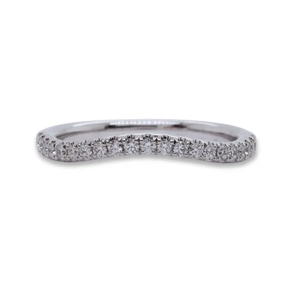 1/4 CTW Curved Diamond Wedding Band Rasmussen Diamonds Mount Pleasant, WI